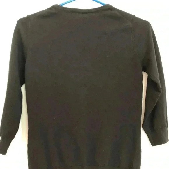 Larry Levine Black Cardigan 3/4 Sleeves Sz Small - Picture 12 of 14